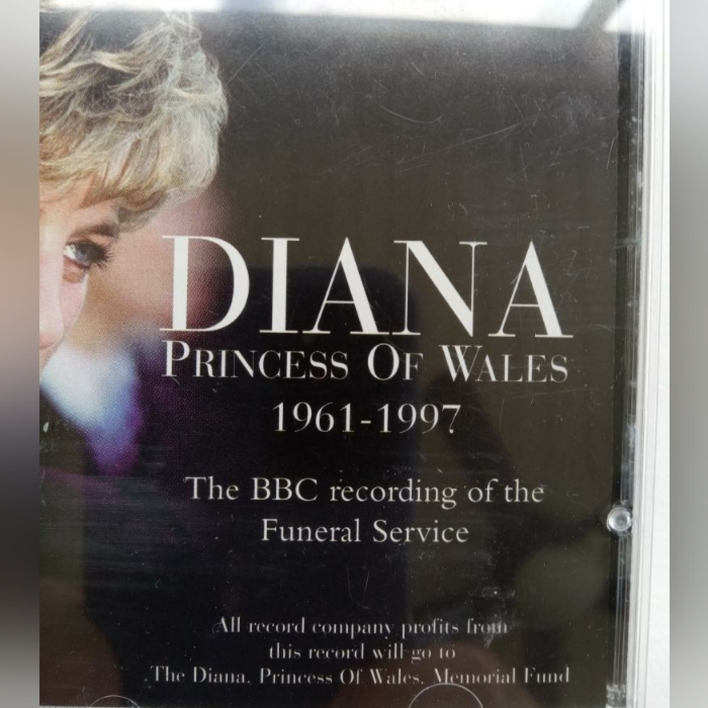 Diana collectors collectible CD 1997 funeral. BBC recording - Picture 2 of 6